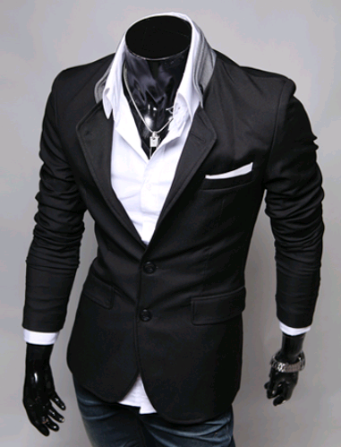 Men's thin section western body suit suit small suit jacket
