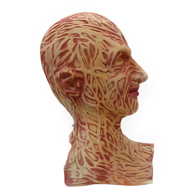 Horror latex headgear