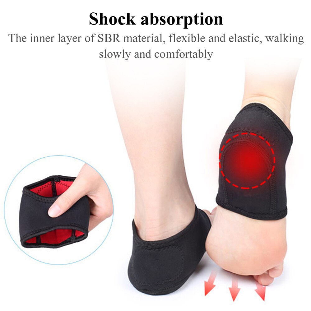 Fascitis Plantar Heel Protector Socks for Achilles Tendonitis Calluses Heel Spurs Cracked Pain Relief Cushion Foot Heel Pads