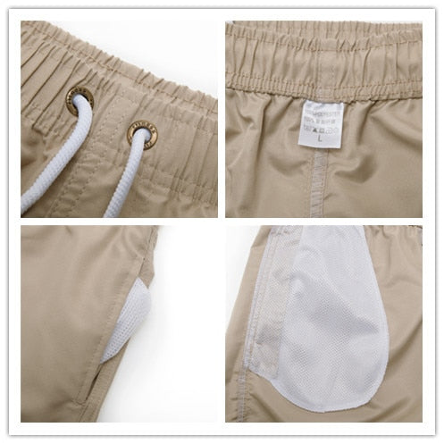 Pocket Swimming Shorts For Men Swimwear Man Swimsuit Swim Trunks Summer Bathing Beach Wear Surf beach Short board pants Boxer
