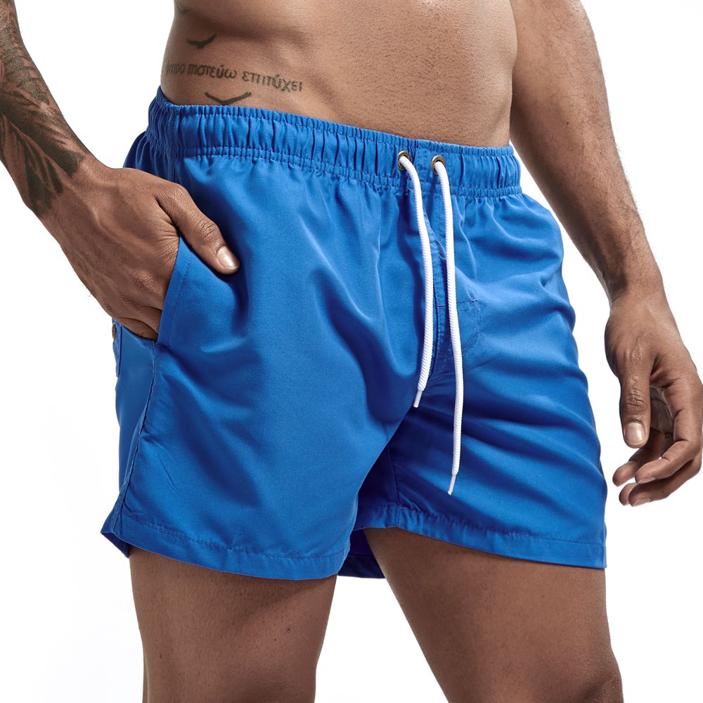 Pocket Swimming Shorts For Men Swimwear Man Swimsuit Swim Trunks Summer Bathing Beach Wear Surf beach Short board pants Boxer