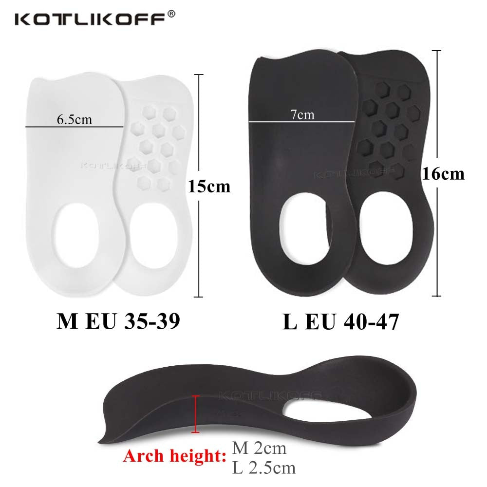 Fascitis Plantar Foot Health Care Pads Shoe Inserts Cushion For Unisex Flat Foot Arch Support Orthopedic Insoles Shoes Sole Pad