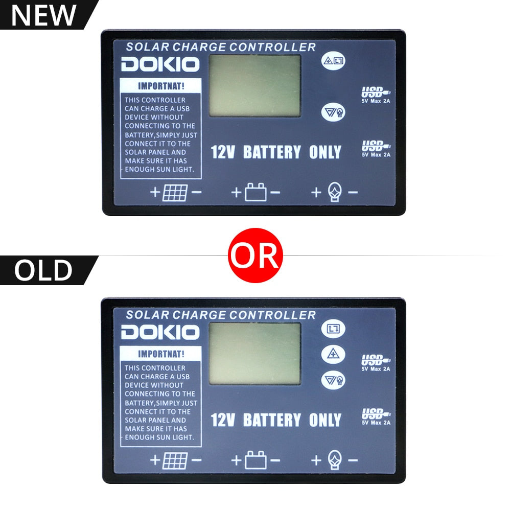 Dokio Brand Flexible Foldable 200W(50Wx4) Mono Solar Panel High Power Portable Solar Panel For RV&Boat&Travel Solar Panel 200W