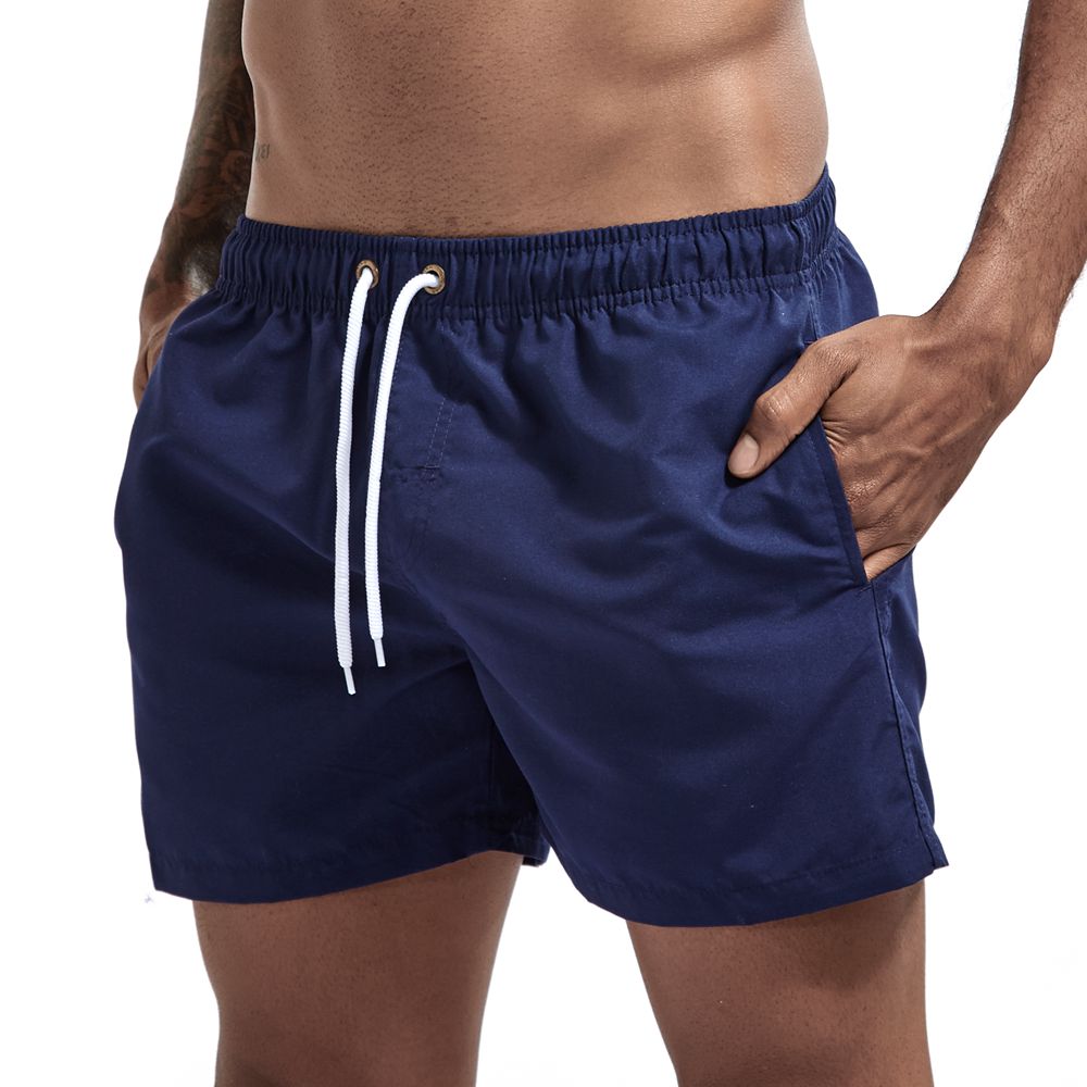 Pocket Swimming Shorts For Men Swimwear Man Swimsuit Swim Trunks Summer Bathing Beach Wear Surf beach Short board pants Boxer