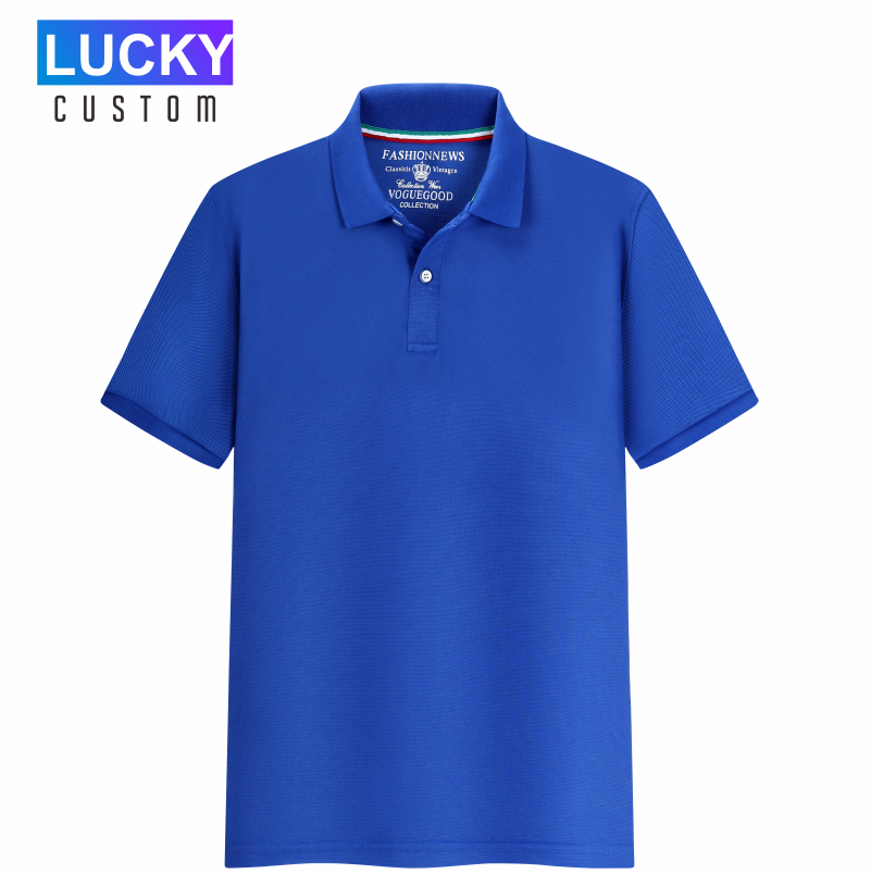 Men's Quick Dry Short Sleeve Breathable Sports Performance Polo Shirt 3 Piece - Classic Slim Selectable Yardage