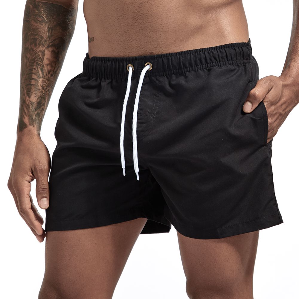 Pocket Swimming Shorts For Men Swimwear Man Swimsuit Swim Trunks Summer Bathing Beach Wear Surf beach Short board pants Boxer