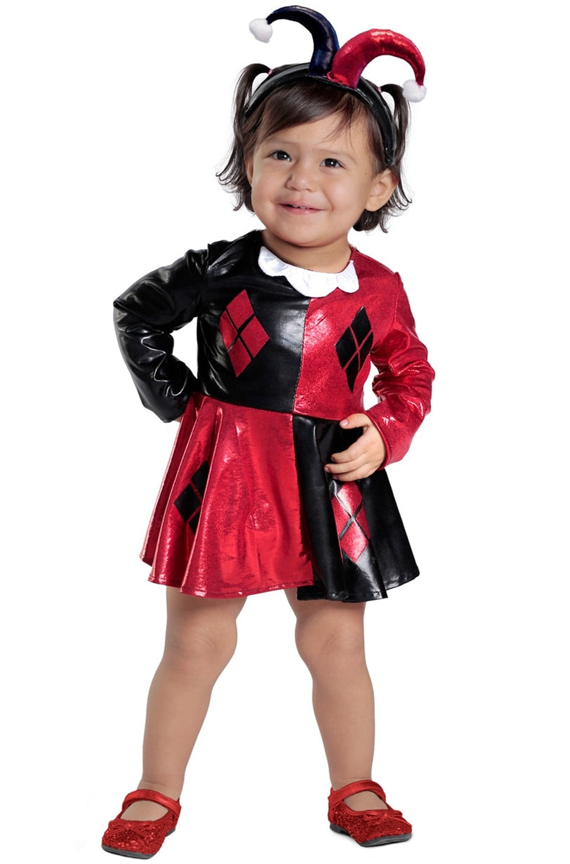 SuperHero Girls Costume for Kids TuTu Dress Halloween Costume (3-9Years) Wonder Girls Party Dress