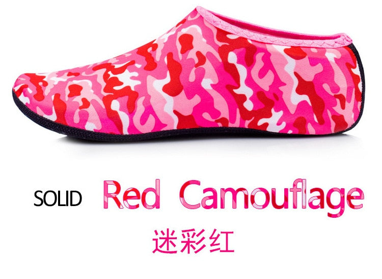 Water Shoes Men Women Swimming Socks Printing Color Summer Beach Sneakers Seaside Sneaker Socks Slippers for Men Women