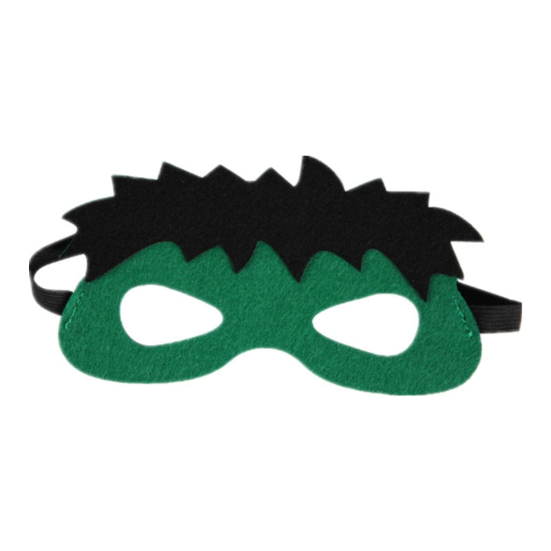 Mavel Spiderman Halloween Masks Children's Anime Figure Spider-Man Birthday Party Dress Up Cosplay Superhero Mask Prop Kids Toys