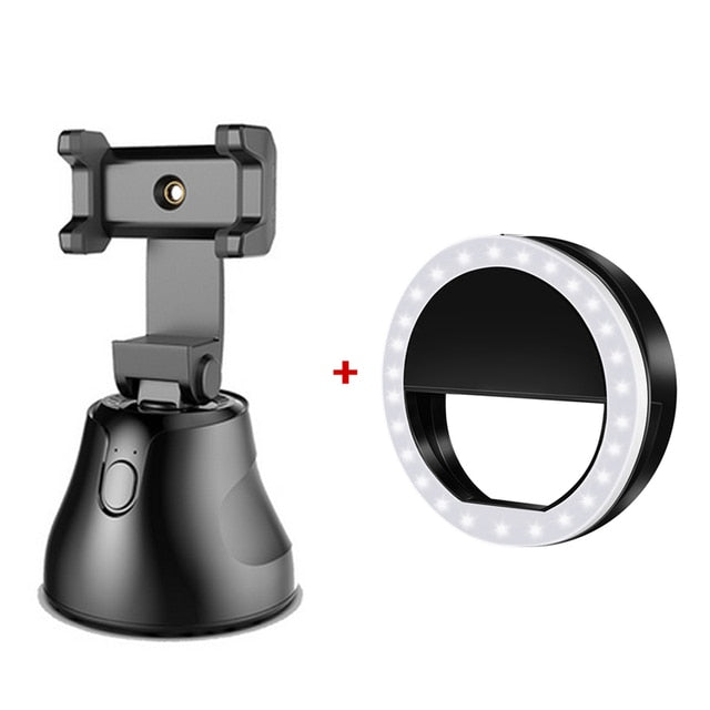 Portable All-in-one Auto Smart Shooting Selfie Stick , 360 Rotation Auto Face Tracking Object Tracking vlog Camera Phone Holder