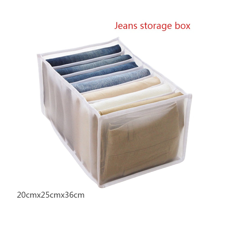 Closet Organizer For Underwear Socks Home Cabinet Divider Storage Box Storage Organizer for clothes Foldable Drawer Organizer