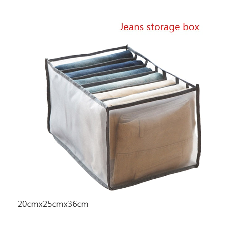 Closet Organizer For Underwear Socks Home Cabinet Divider Storage Box Storage Organizer for clothes Foldable Drawer Organizer