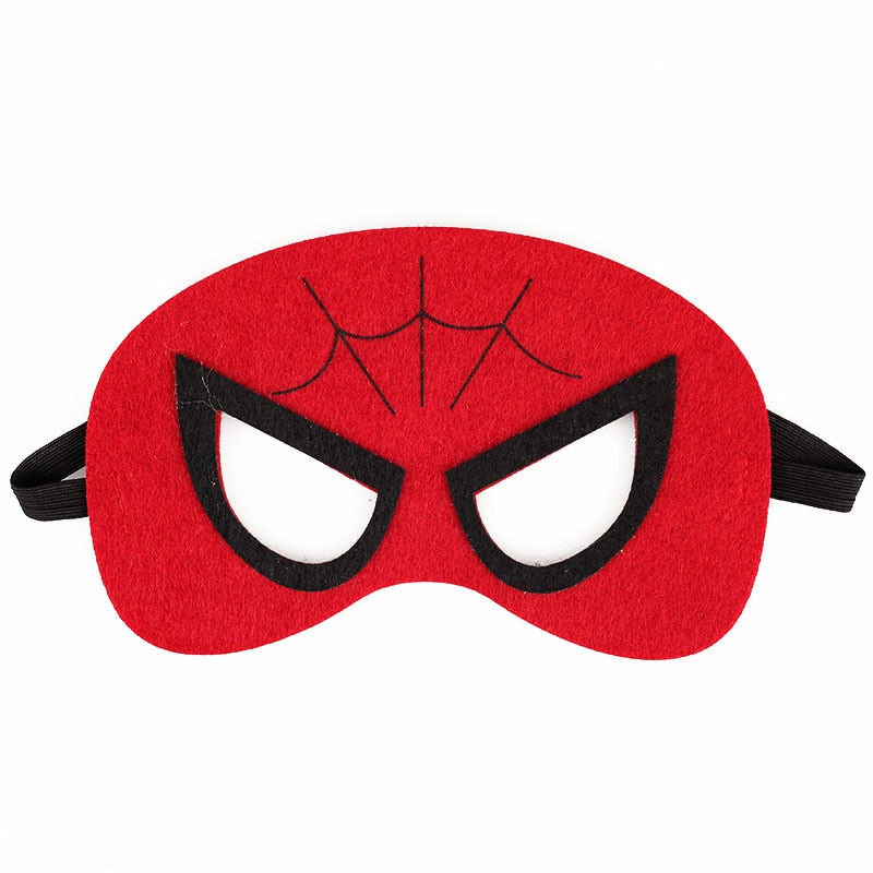 Mavel Spiderman Halloween Masks Children's Anime Figure Spider-Man Birthday Party Dress Up Cosplay Superhero Mask Prop Kids Toys