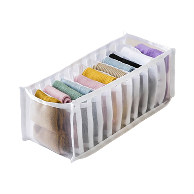 Closet Organizer For Underwear Socks Home Cabinet Divider Storage Box Storage Organizer for clothes Foldable Drawer Organizer