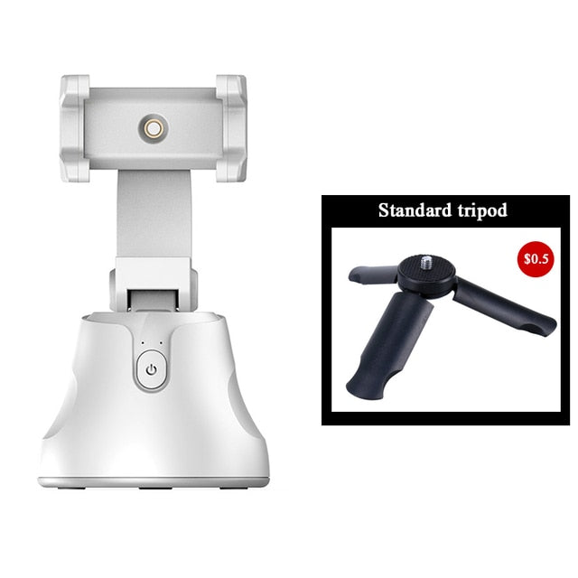 Portable All-in-one Auto Smart Shooting Selfie Stick , 360 Rotation Auto Face Tracking Object Tracking vlog Camera Phone Holder
