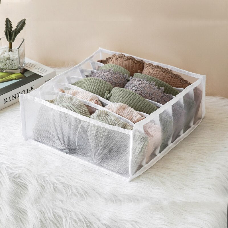 Closet Organizer For Underwear Socks Home Cabinet Divider Storage Box Storage Organizer for clothes Foldable Drawer Organizer