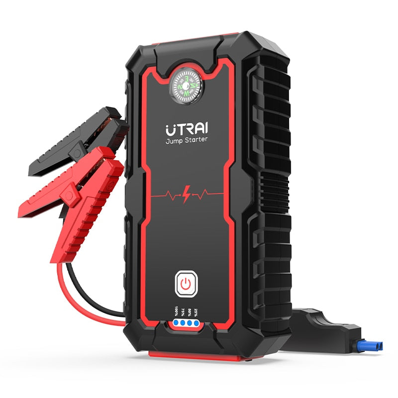 UTRAI Power Bank 2000A Jump Starter Portable Charger Car Booster 12V Auto Starting Device Emergency Car Battery Starter