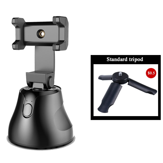 Portable All-in-one Auto Smart Shooting Selfie Stick , 360 Rotation Auto Face Tracking Object Tracking vlog Camera Phone Holder