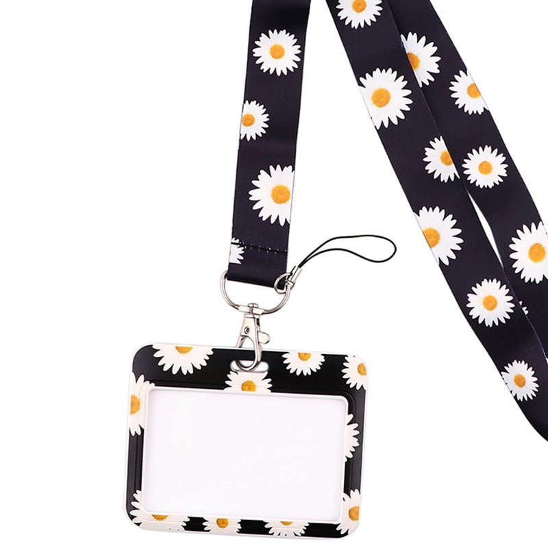 Wholesale Monarch Butterfly Lanyard Business Credit Card Holder Neck Strap Keychain Hang Rope ID Badge Holder Lariat Lasso