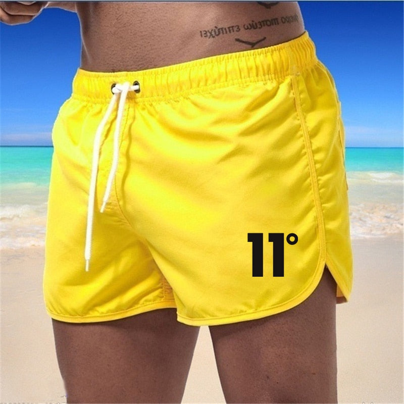 Mens Swimwear Brief Quick Dry Beach Shorts Sexy Swimsuit Summer Swimming Trunks For Bathing Casual Pants Sunga Surf Volleybal