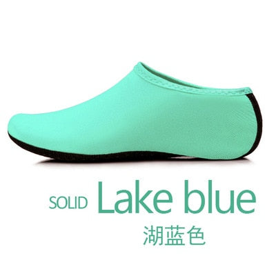 Water Shoes Men Women Swimming Socks Printing Color Summer Beach Sneakers Seaside Sneaker Socks Slippers for Men Women