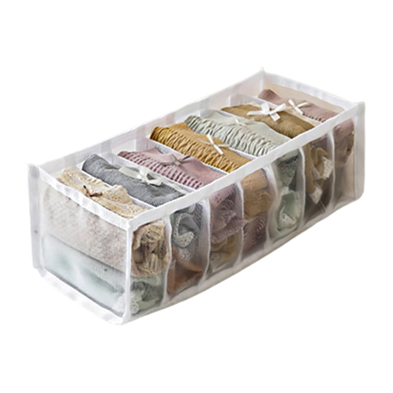 Closet Organizer For Underwear Socks Home Cabinet Divider Storage Box Storage Organizer for clothes Foldable Drawer Organizer