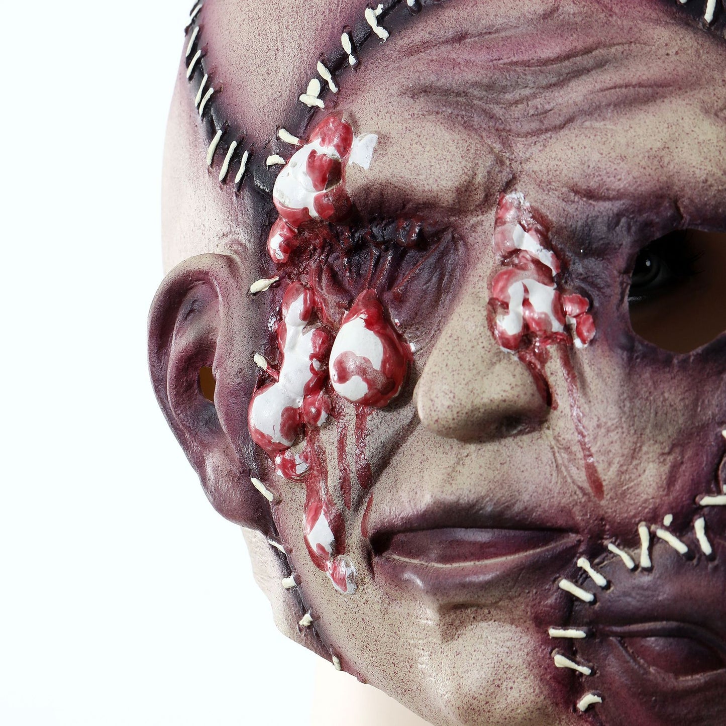 Halloween Party Three-sided Grimace Horror Mask