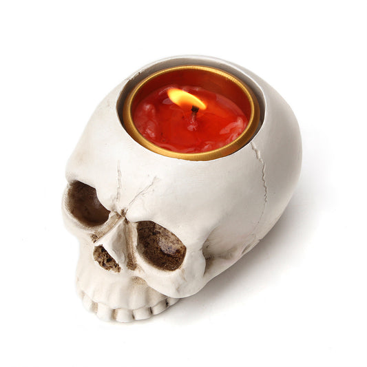 Creative resin horror tabletop candlestick