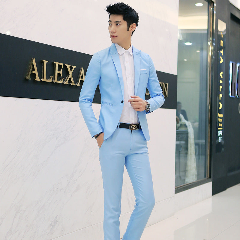 Business two-piece suit suit Korean Slim suit jacket