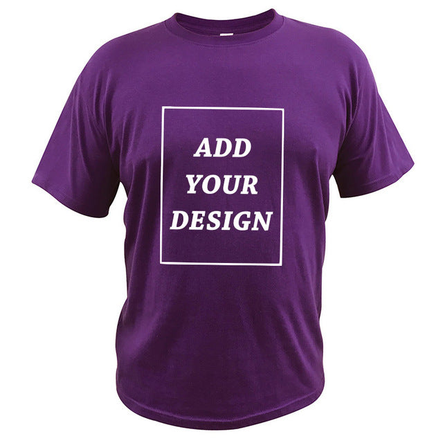 Fashionable Leisure Sports Fitness Cotton Custom T-shirt