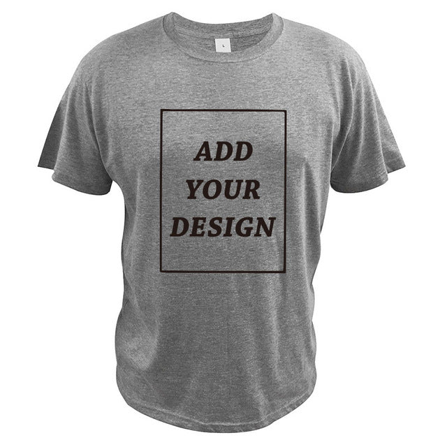 Fashionable Leisure Sports Fitness Cotton Custom T-shirt