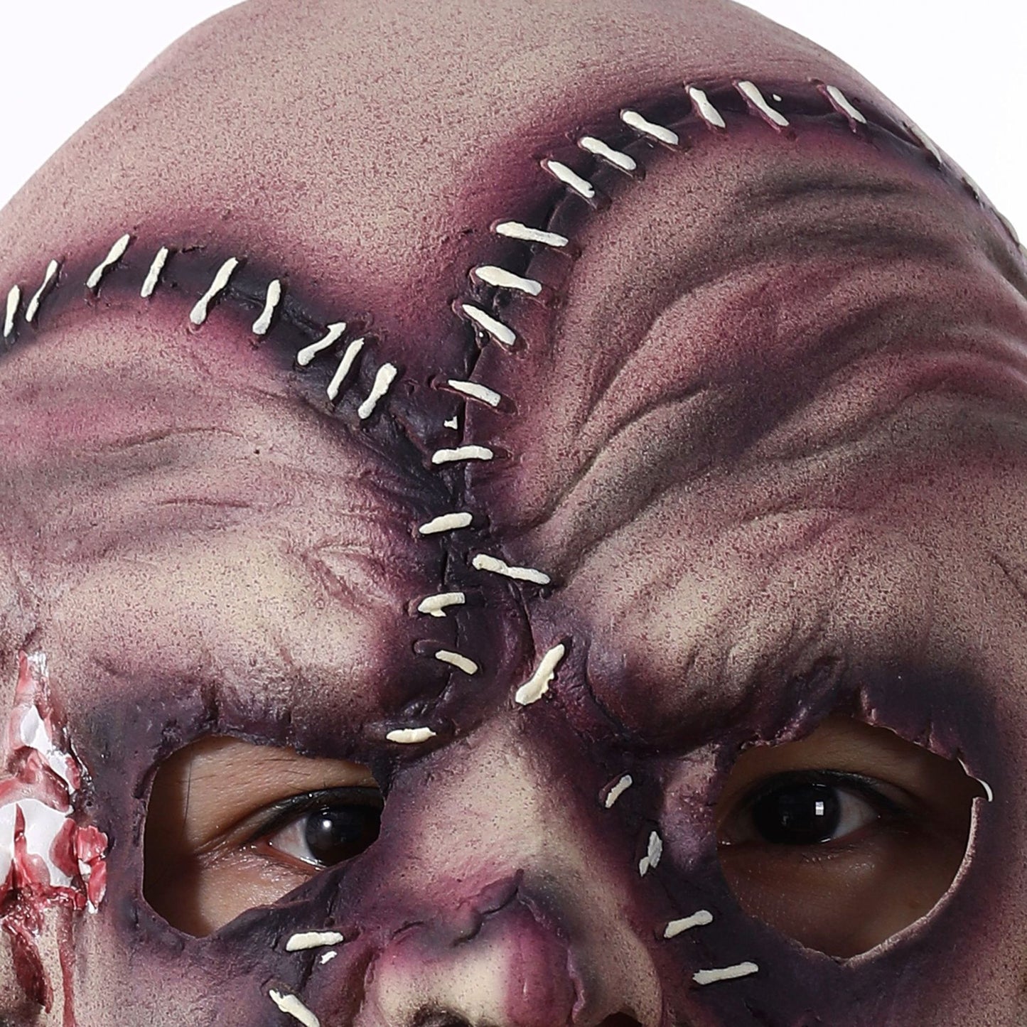 Halloween Party Three-sided Grimace Horror Mask