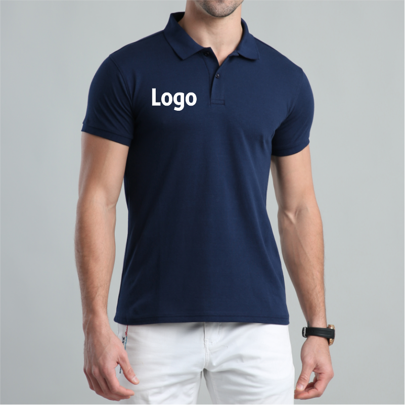 Summer Casual Short-Sleeved Polo Shirts Custom Logo Embroidery Printing Personalized Design Men And Women Tops COCT 2022