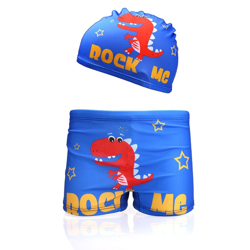 Fashion Kids Cartoon Swimwear Baby Boy Swim Trunk Beach Short for Toddler Children Swimming Clothes