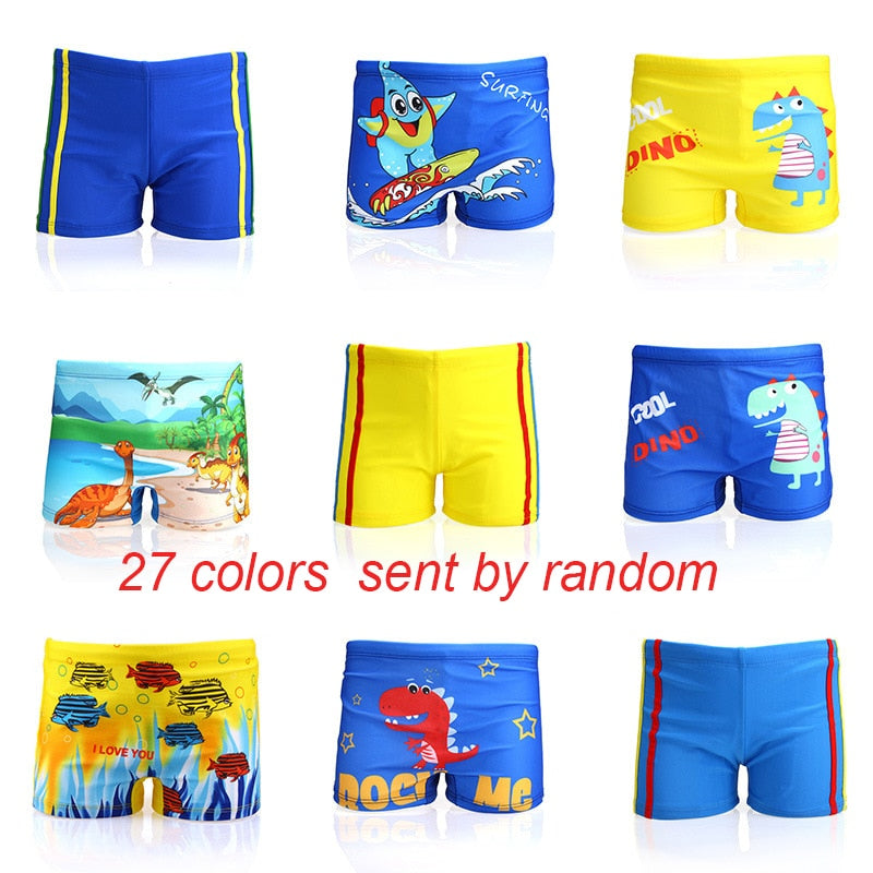 Fashion Kids Cartoon Swimwear Baby Boy Swim Trunk Beach Short for Toddler Children Swimming Clothes