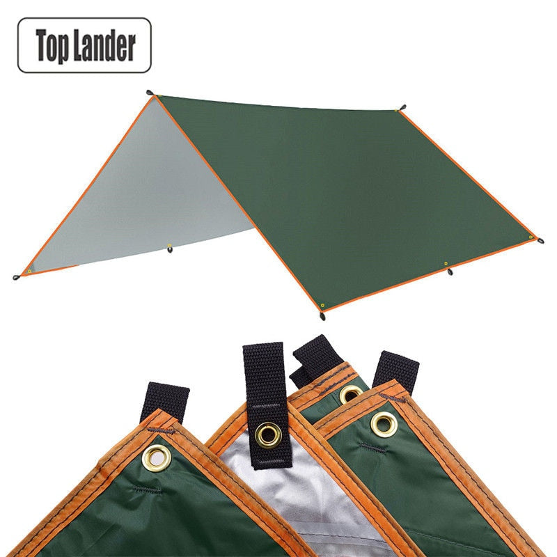 5x3m 4x3m 3x3m Awning Waterproof Tarp Tent Shade Ultralight Garden Canopy Sunshade Outdoor Camping Tourist Beach Sun Shelter