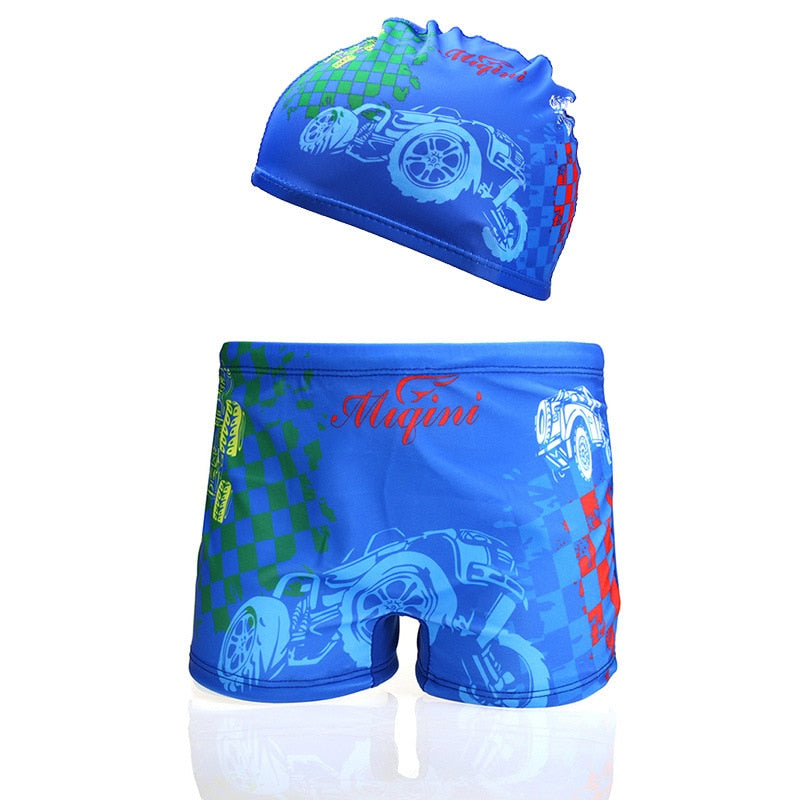 Fashion Kids Cartoon Swimwear Baby Boy Swim Trunk Beach Short for Toddler Children Swimming Clothes