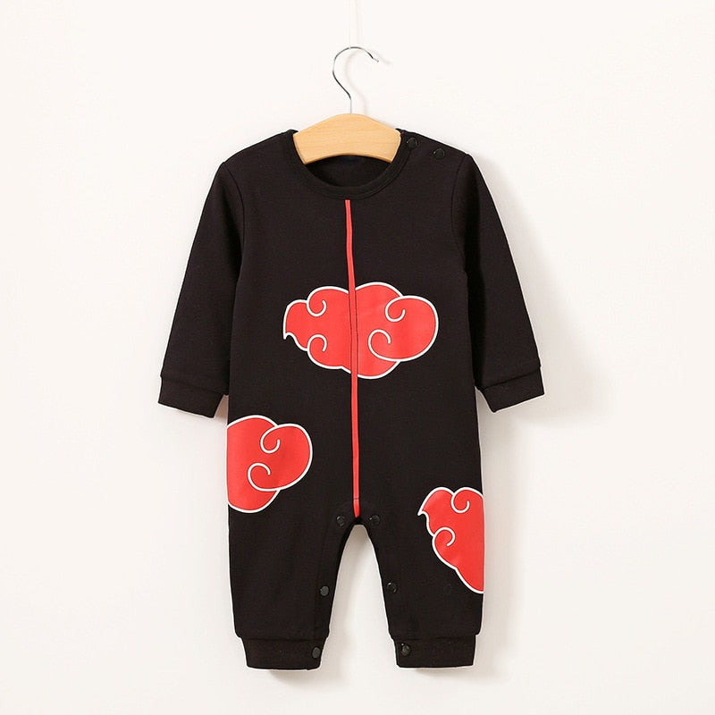 Anime Cosplay Clothes Halloween Costume Kurama Newborn Baby Boy Clothes Children Overalls Romper Onesie Jumpsuit Bodysuit Things