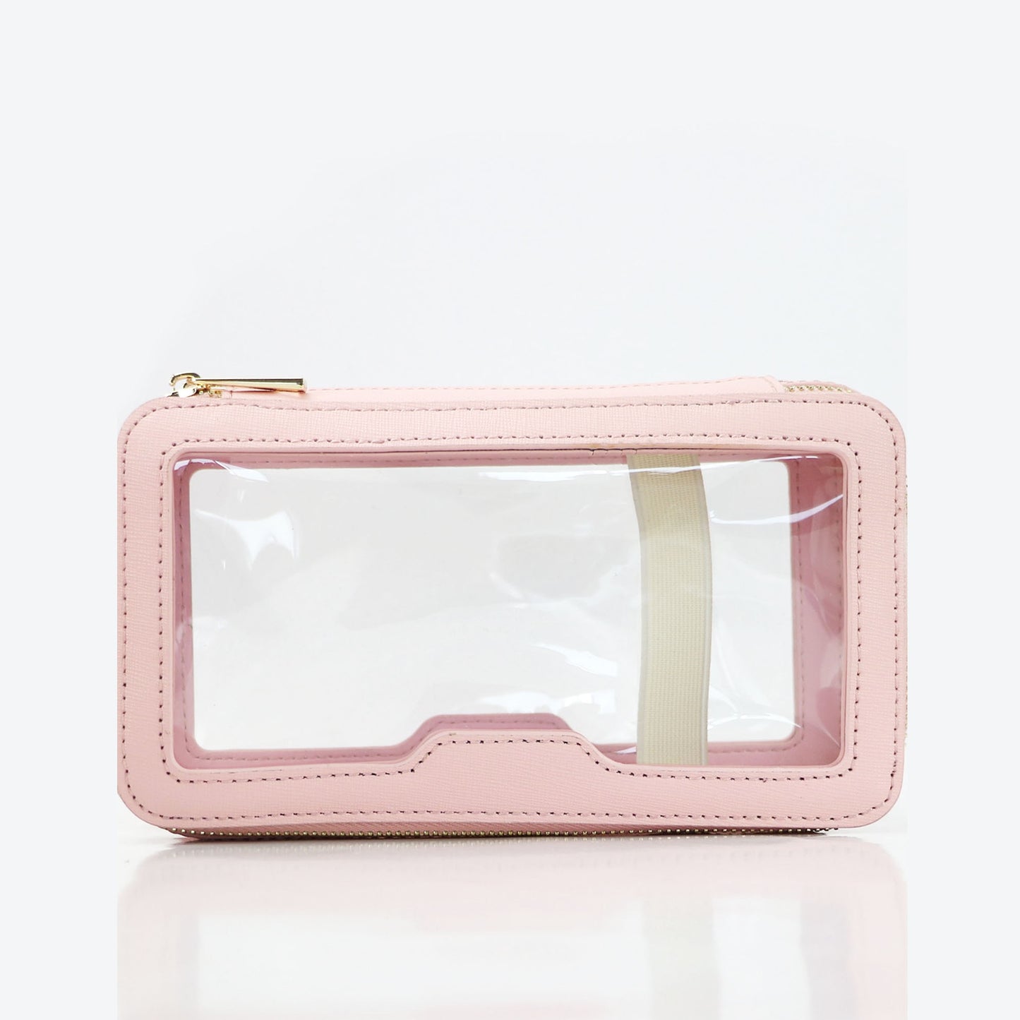 Customized Genuine Leather Travel Cosmetic Bag Fashion Waterproof Toiletry Bag New Makeup Storage Bag Clear Pvc Cosmetic Bag