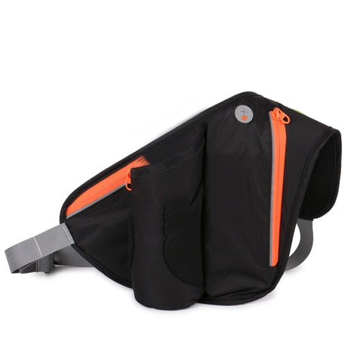 Running Bag Sports Women Fanny Pack Men Waist Belt Purse Mobile Phone Pocket Case Gym Cycling Hiking Walk with Water Bottle Bags