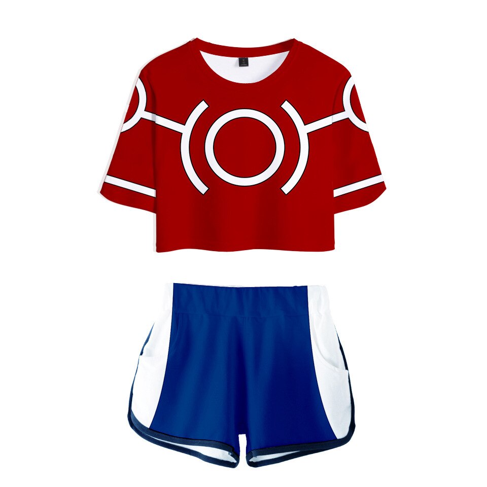 Girl MHA My Hero Academy Cosplay Costume Ochaco Uraraka Asui Tsuyu Summer Skirt Plus Size Todoroki Shoto Bakugou Katsuki Suits