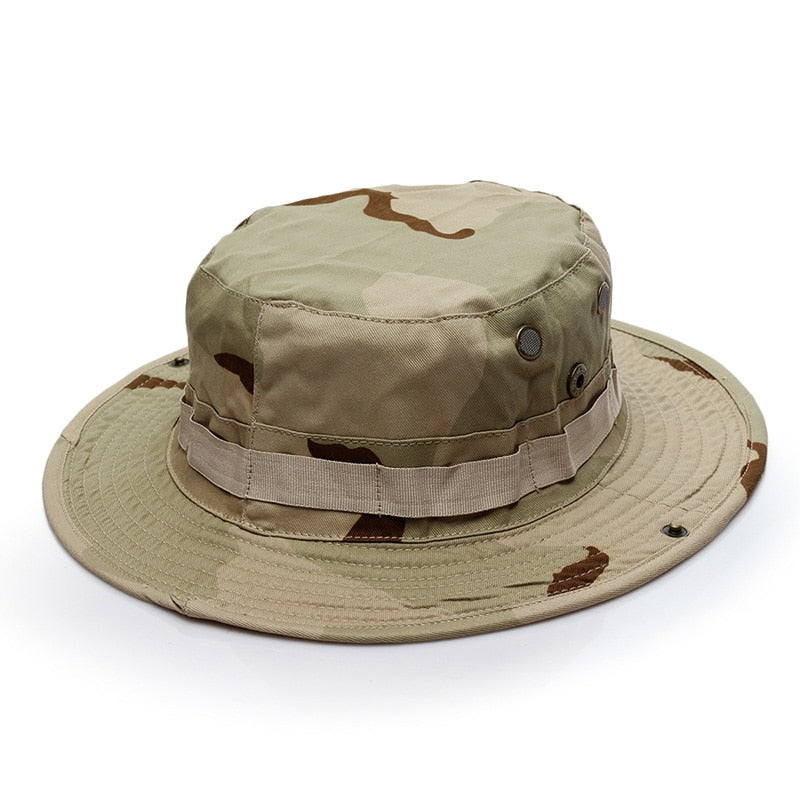 US Army Camouflage BOONIE HAT Thicken Military Tactical Cap Hunting Hiking Climbing Camping MULTICAM HAT 20 Color AF056