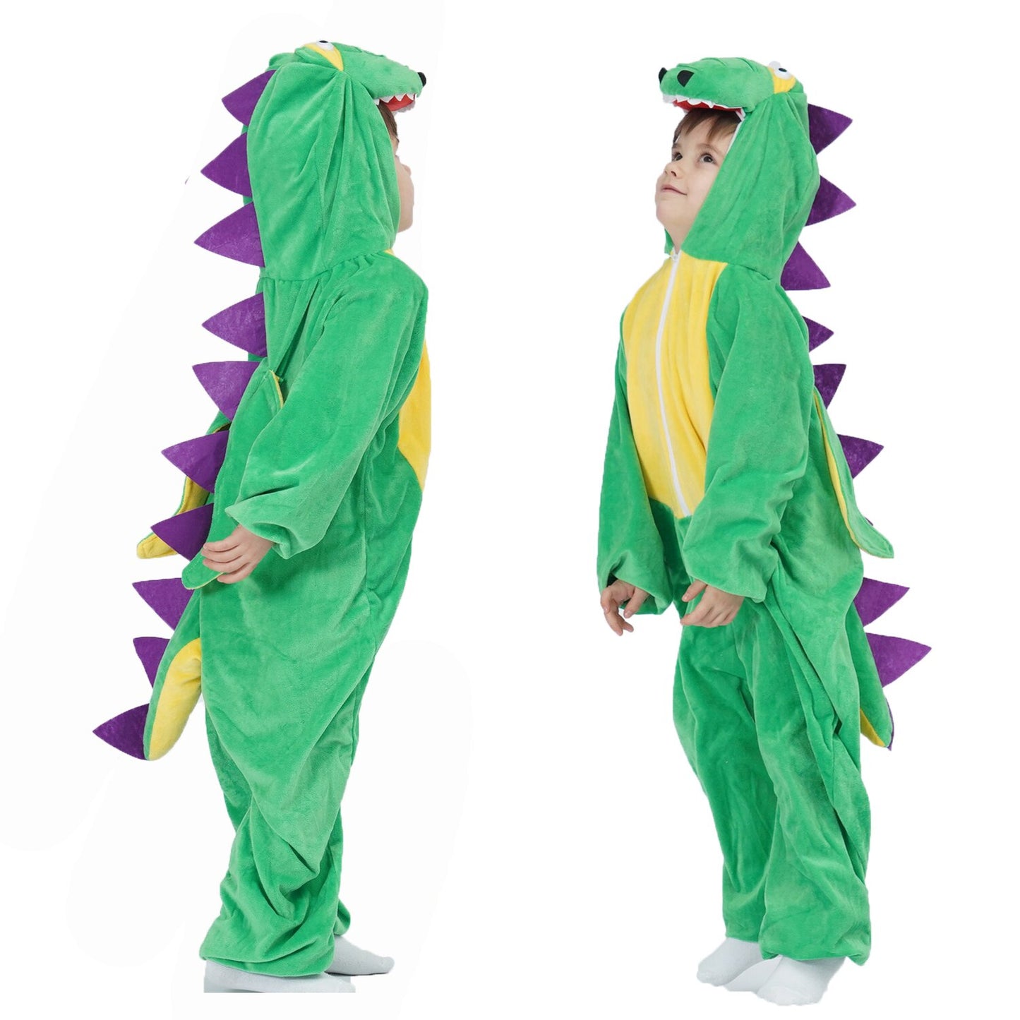 Umorden Boys Girls Cute Animal Dinosaur Costume Cosplay for Kids Child Fantasia Children's Day Halloween Purim Party Fancy Dress