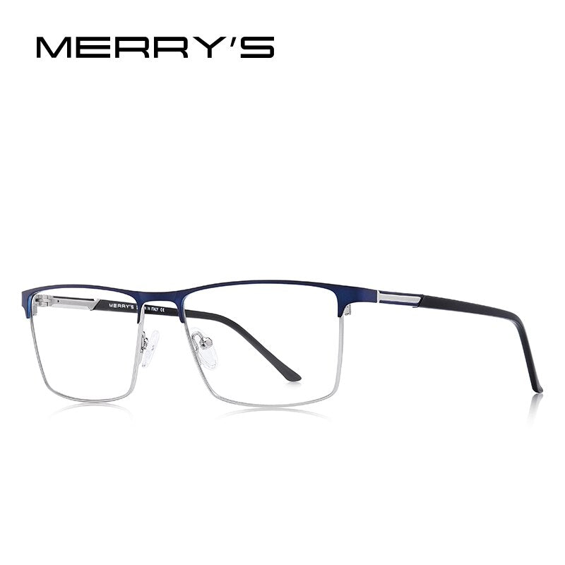 MERRYS DESIGN Men Luxury Glasses Frame Male Square Optical  Business Style Myopia Prescription Hyperopia Alloy Eyeglasses S2052