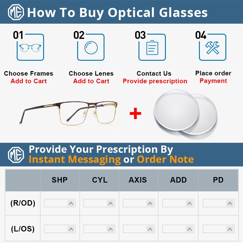MERRYS DESIGN Men Luxury Glasses Frame Male Square Optical  Business Style Myopia Prescription Hyperopia Alloy Eyeglasses S2052