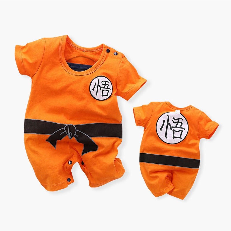 Anime Cosplay Clothes Halloween Costume Kurama Newborn Baby Boy Clothes Children Overalls Romper Onesie Jumpsuit Bodysuit Things