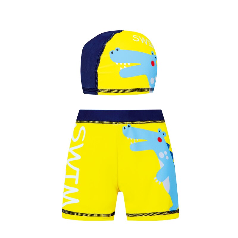 Hot Seller Kids Swimsuit Cartoon Print Swim Trunk Swimwear Baby Boy Children Beach Short Bath Short 5-12T Drop Shipping