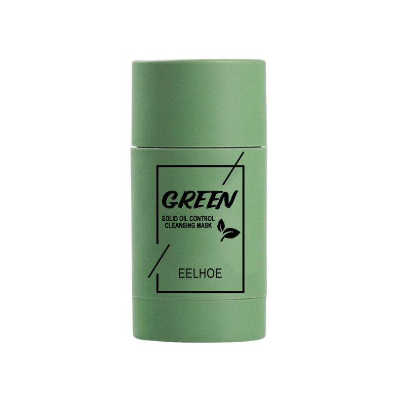Green Tea Mask Face Clean GreenTea Mask Stick Deep Moisturizing Shrink Pores Blackhead Acne Facial Film Korean Skin Care Product