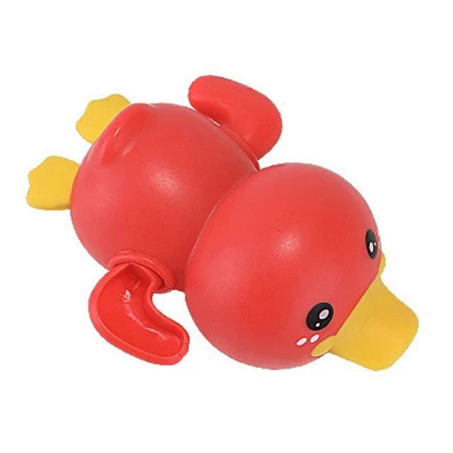 Baby Toys Bathing Ducks Cartoon Animal Whale Crab Swimming Pool Water Play Game Chain Clockwork Bath Toys For Children