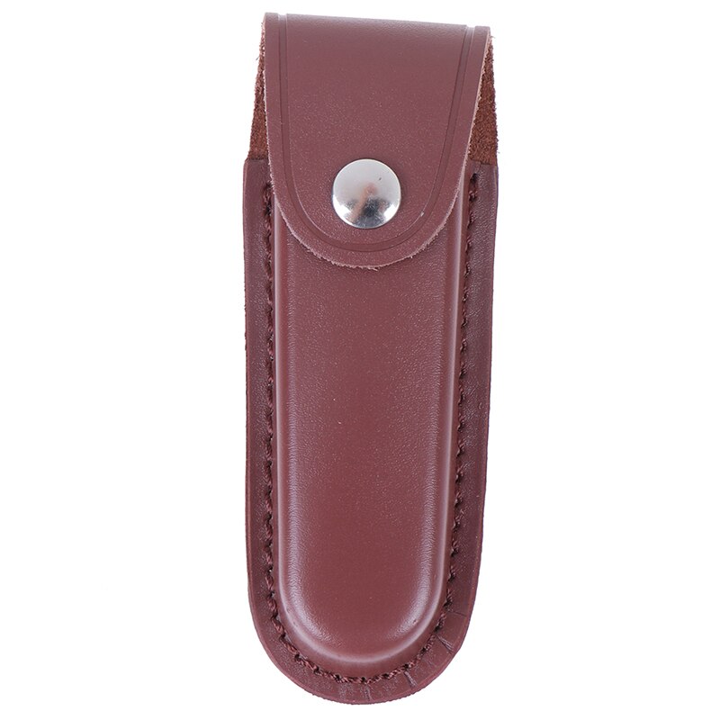 Fold Knife Tool Flashlight Belt Loop Case Holder Leather Sheath Holster Pouch Bag Pocket Hunt Camp Outdoor Carry Multi Gear